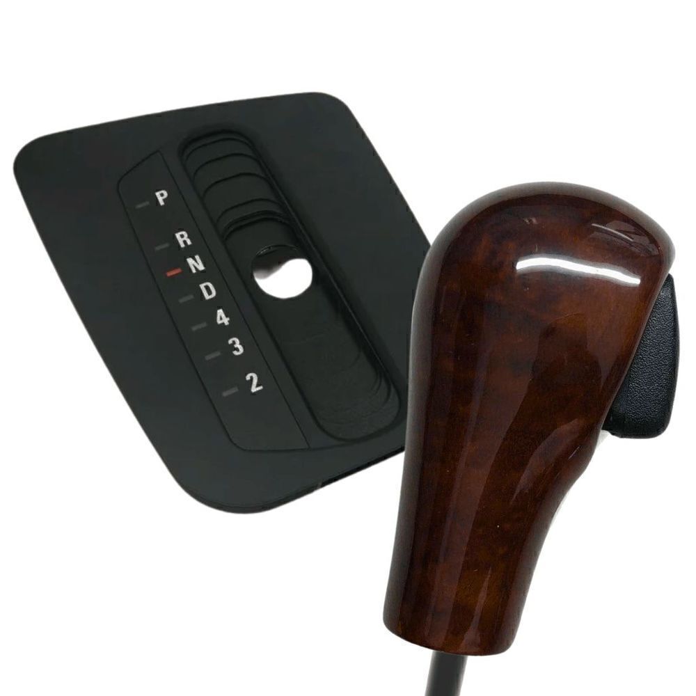 1999-2000 BMW 328i Gear Shift Indicator Cover Panel E46 E Series + Shift Knob
